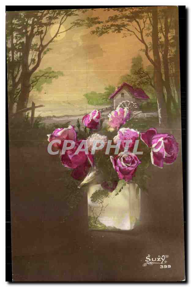 Fleurs CPA 