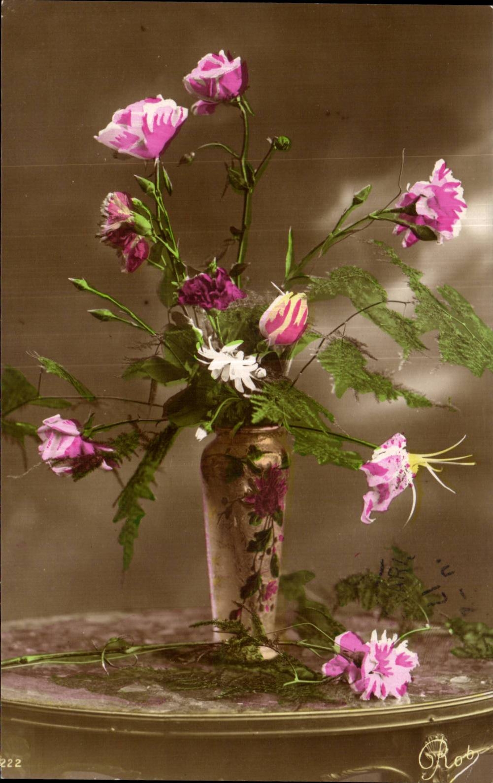 Fleurs CPA 