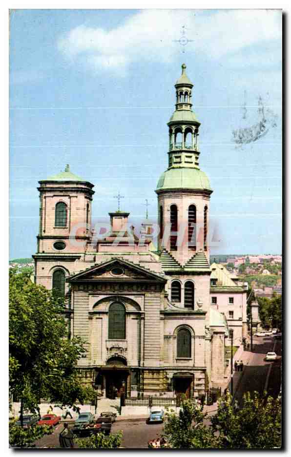 CPA La Basilique The Basilica Notre dame de Quebec Canada