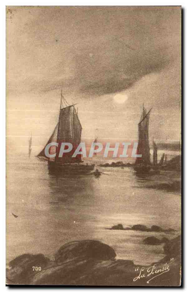 La Lendée — vue maritime nocturne — éditeur non identifié, n° 700