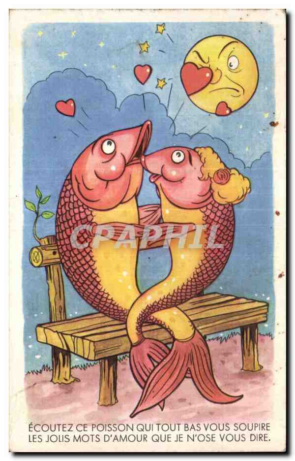 Fetes - Voeux - Poisson d Avril - April Fools - CPA 