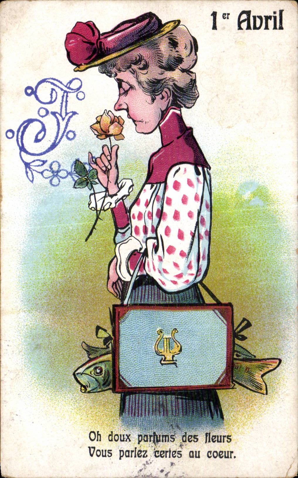 Fetes - Voeux - Ier Avril - April Fools - CPA 