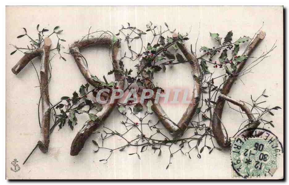 Fetes - Voeux - Bonne Annee - 1906 - CPA 