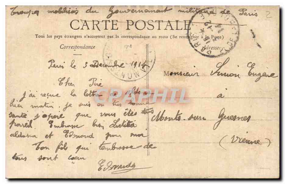 Belgium - Belgique - Belgien - Vieille Femme - Fantaisie - CPA  — Rückseite