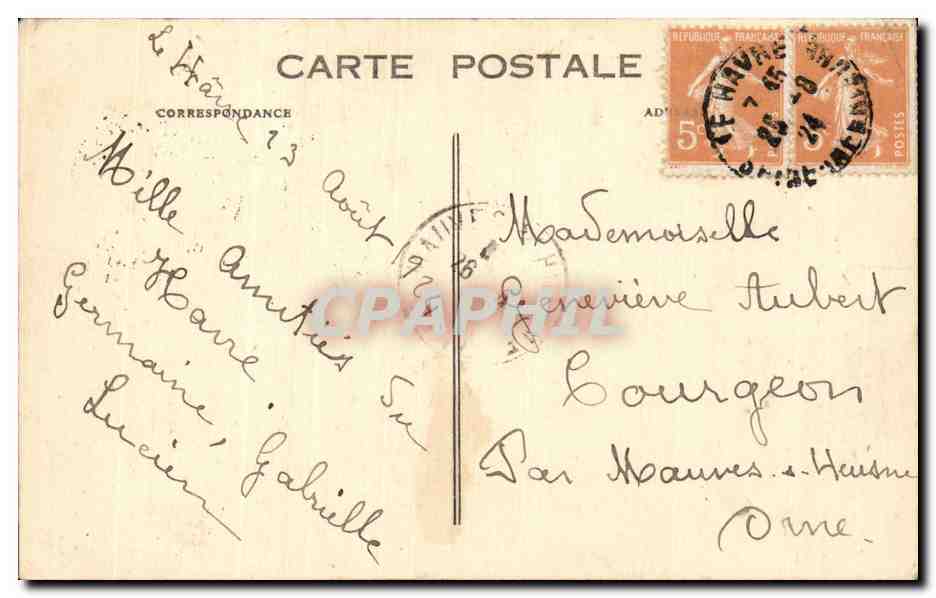 Belgium - Belgique - Belgien - Monument de la Reconnaissance Belge - CPA  — Rückseite