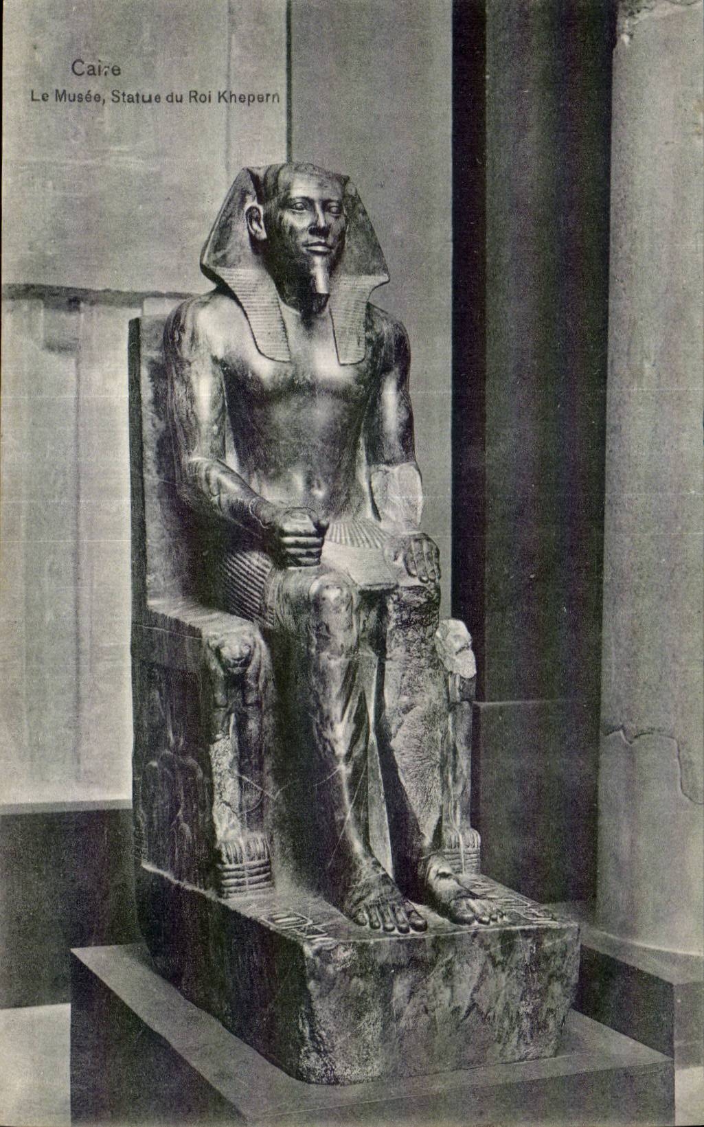 Afrique - Africa - Egypte - Egypt - Cairo - Le Musee - Roi Khepatan - CPA 