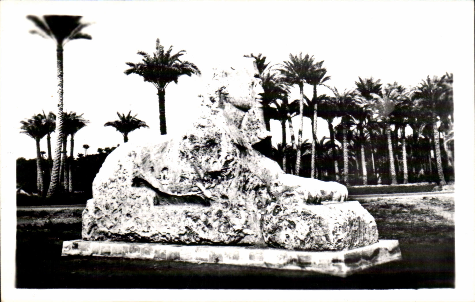 Memphis — The Alabaster Sphinx (18th Dyn).