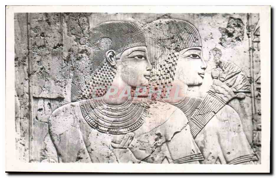 Ramose et sa femme — Chapelle mortuaire de Ramose — éditeur THBERS, Luxor (Égypte)