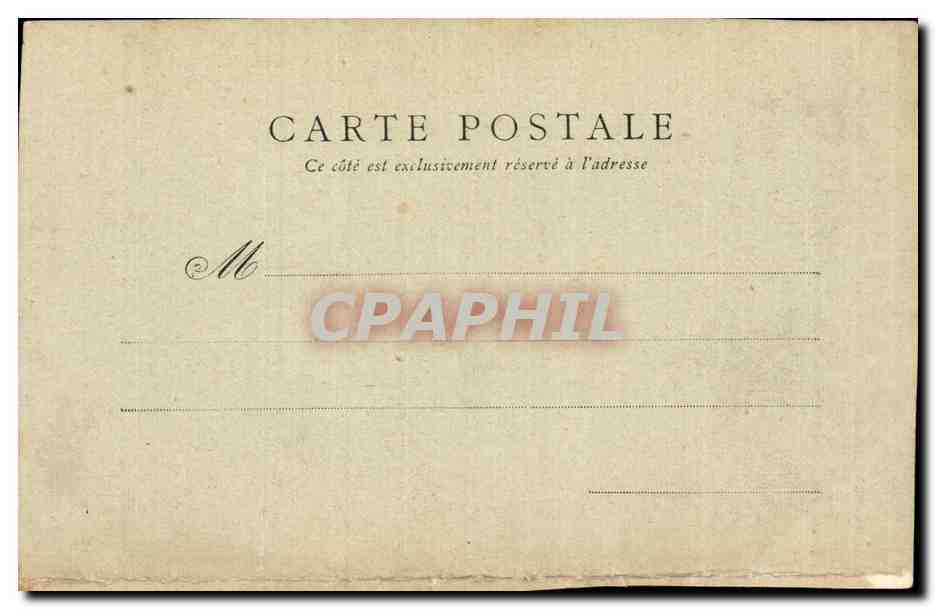 CPA La poudre de Perlimpinpin L auberge du Bon Repos Theatre du Chatelet Paris — Verso