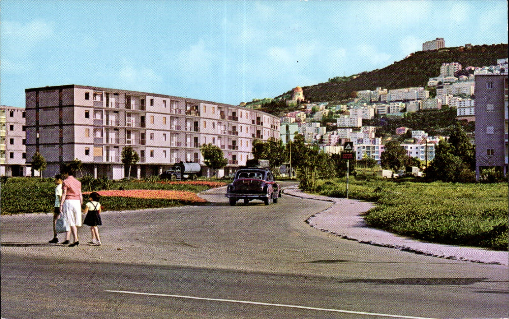 Israel - Haifa - View Towards Mt Carmel - CPA 