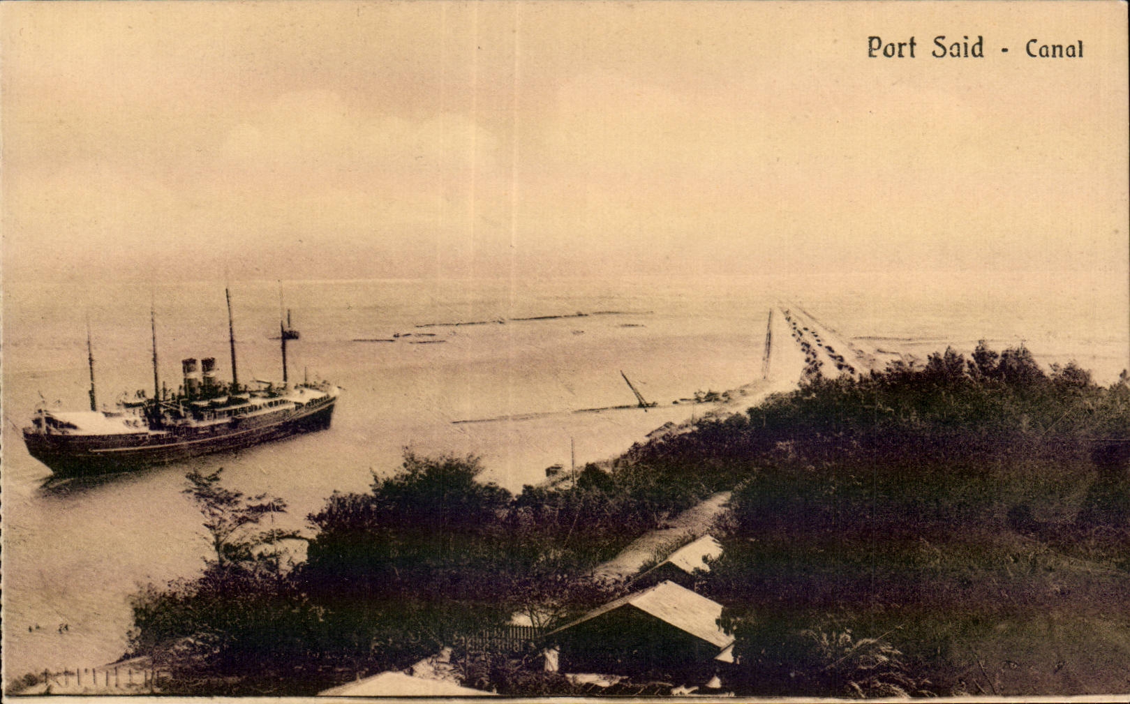 Afrique - Africa - Egypte - Egypt - Port Said - Canal - CPA 