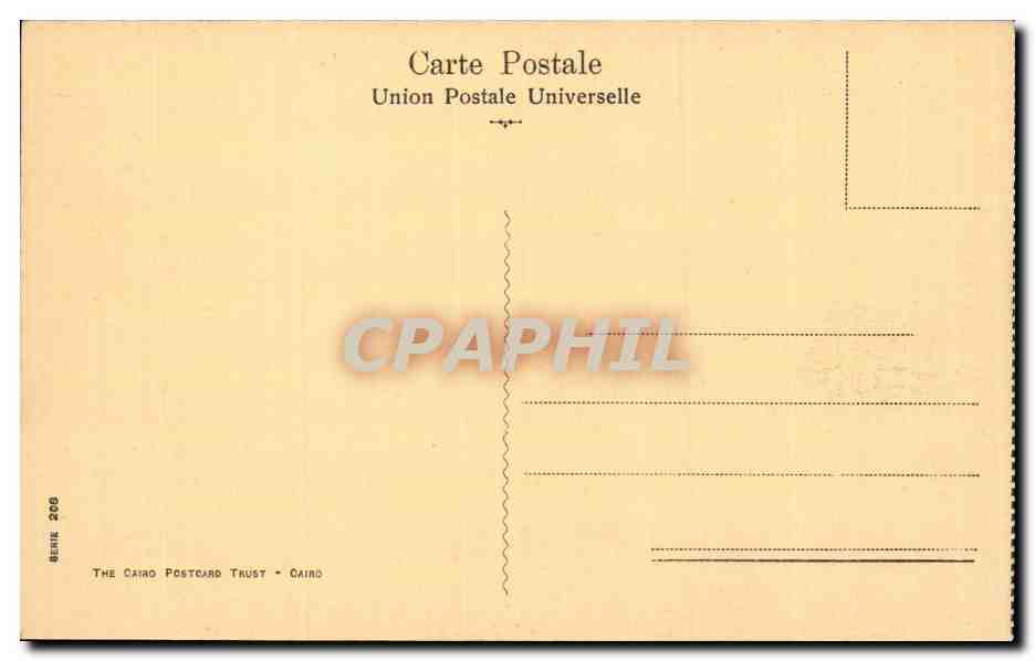 Afrique - Africa - Egypte - Egypt - Port Said - Canal - CPA  — Rückseite