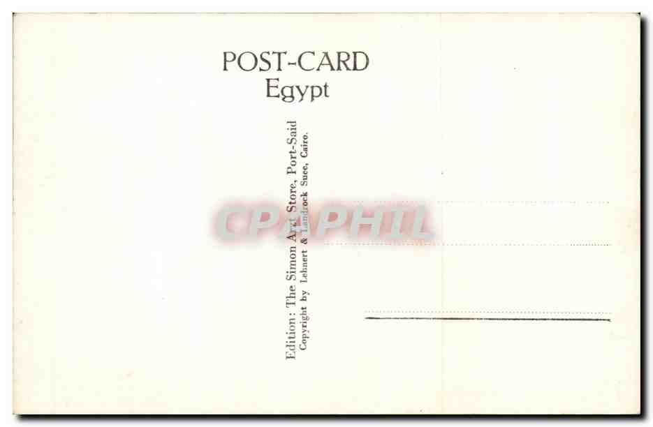 Afrique - Africa - Egypte - Egypt - Port Said - The Suez Canal - CPSM — Rückseite