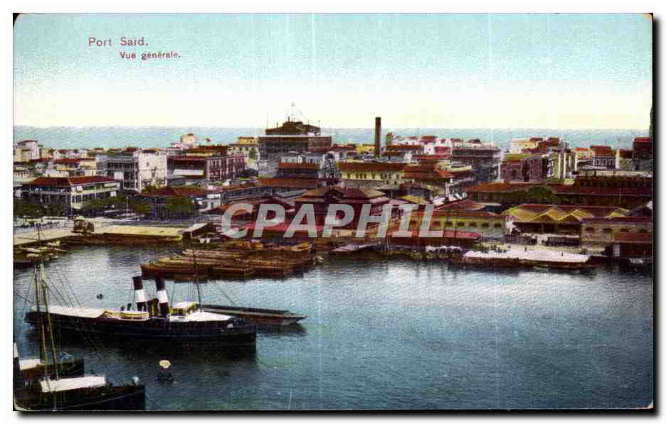 Port Said — General view — Ephthimios Frères, Port Said