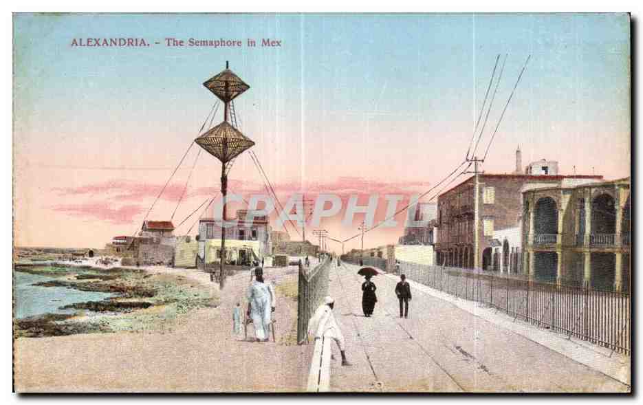 Alexandrie - Le Sémaphore au Mex - L.C. - 75