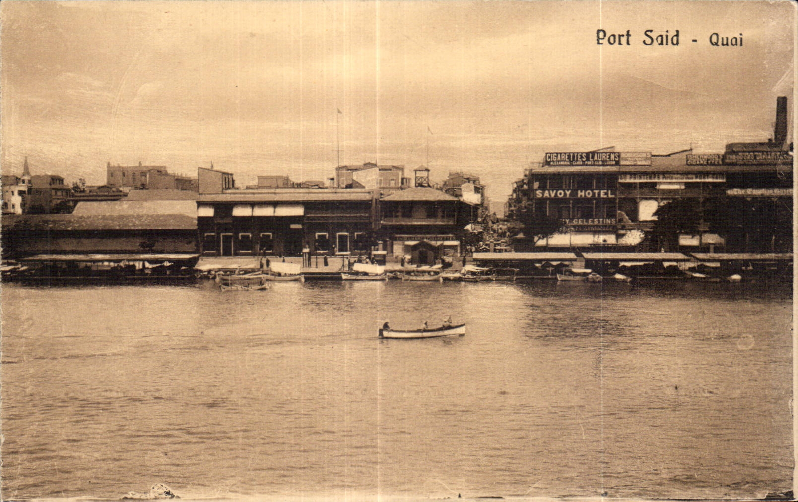 Afrique - Africa - Egypte - Egypt - Port Said - Quai - CPA 