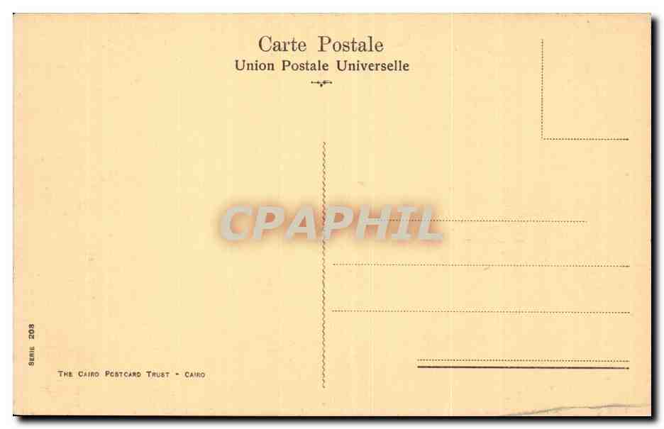 Afrique - Africa - Egypte - Egypt - Port Said - Quai - CPA  — Rückseite