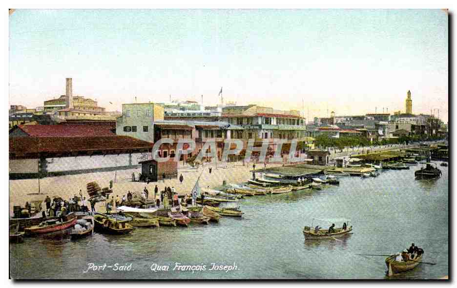 Port-Said — Quai François Joseph — Epilitimos Frères, Port-Said