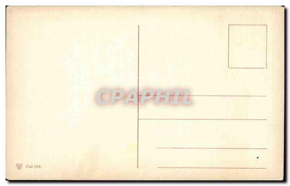 Caire — Le Sphinx et le Temple de Safrâ — CPAPHIL Cal 199 — Rückseite