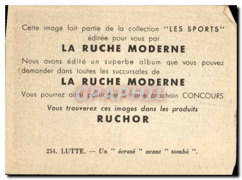 Image Les Sports La ruche moderne Sports Sumo Japon Japan — Verso