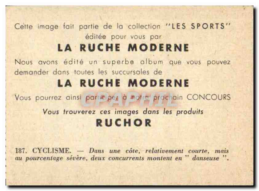 Image Les Sports La ruche moderne Sports Velo Cyclisme Cycling — Verso
