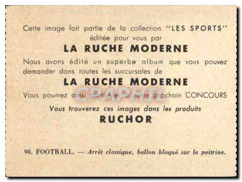 Image Les Sports La ruche moderne Sports Football Soccer — Verso