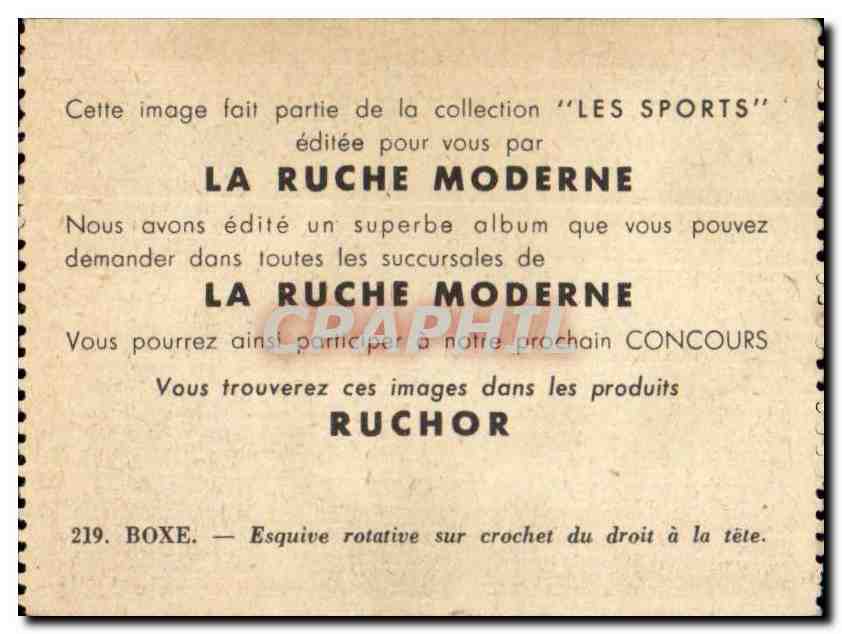 Image Les Sports La ruche moderne Sports Boxe Boxing — Verso