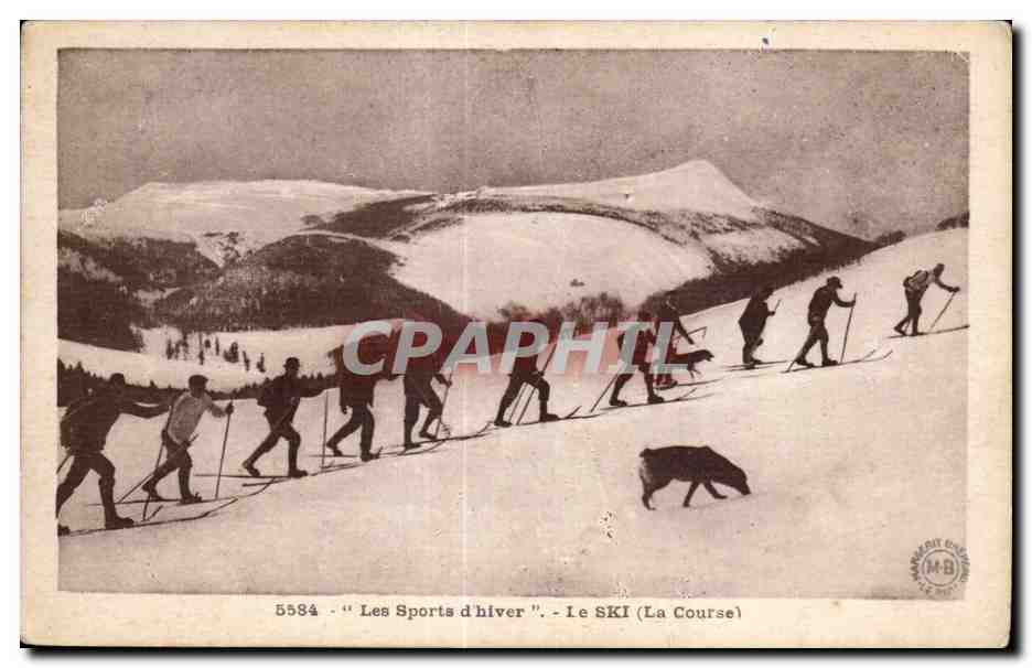 CPA Les sports d hiver Le ski La course