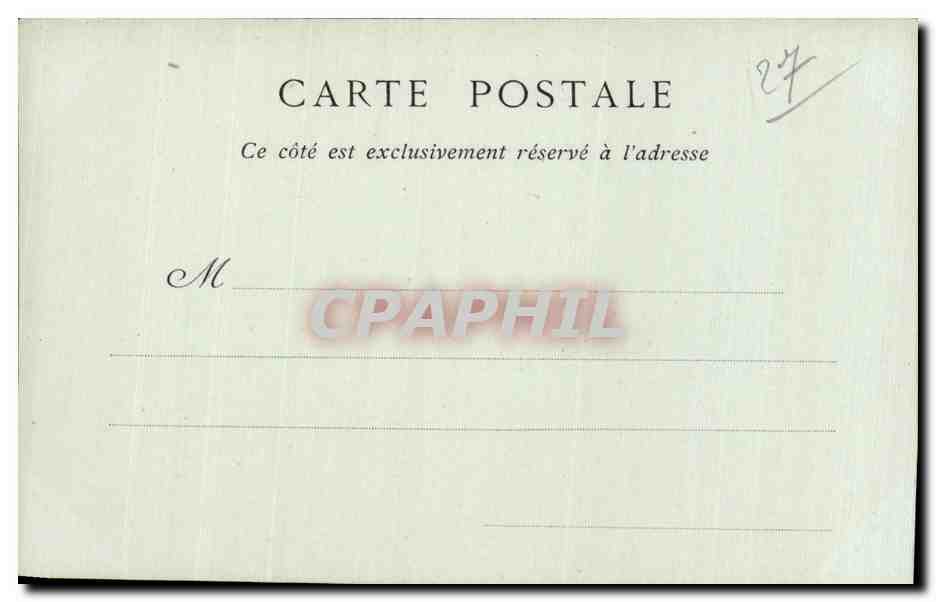 CPA Louviers La rue Grande — Rückseite