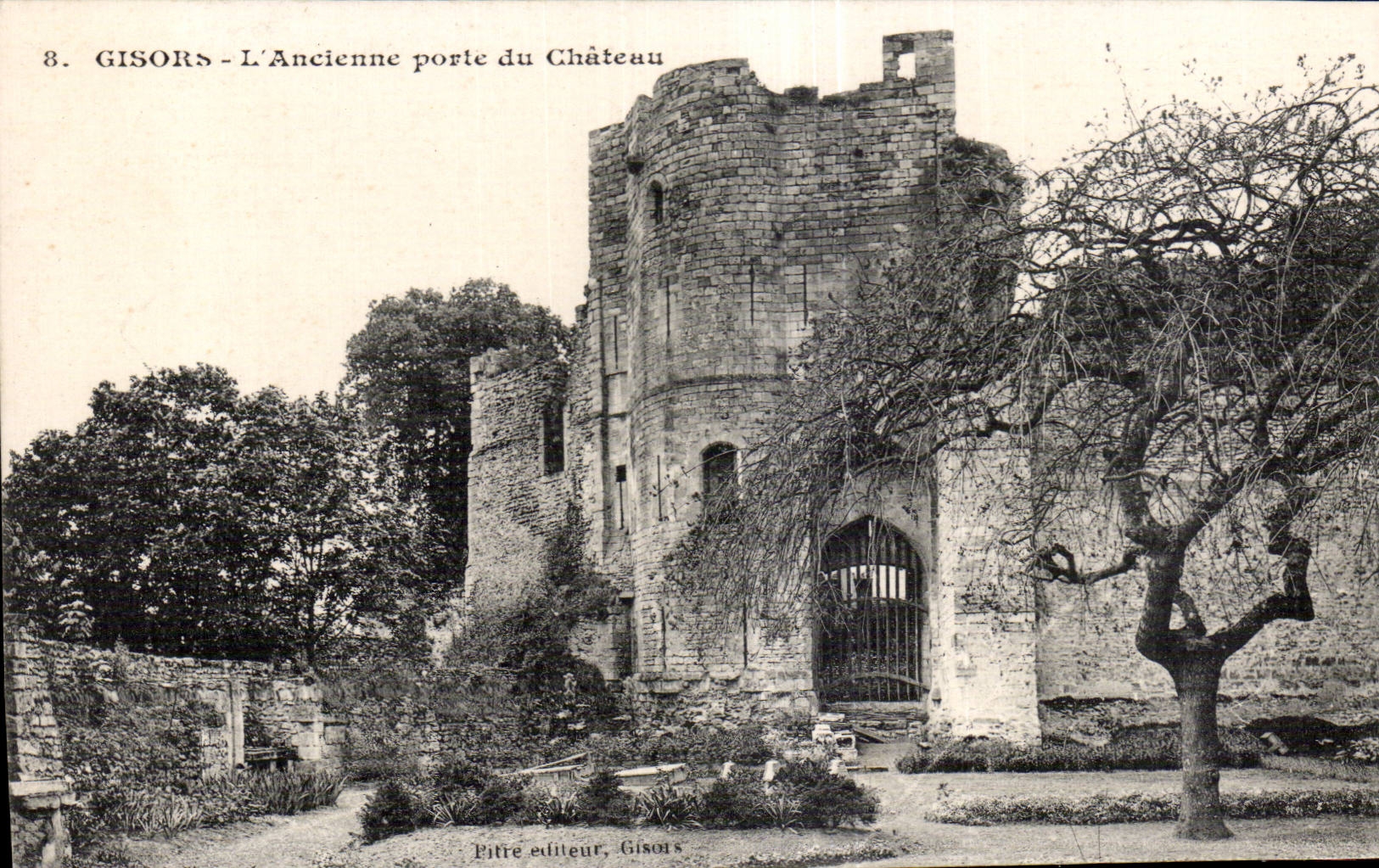 Gisors - L Ancienne Porte du Chateau - CPA 