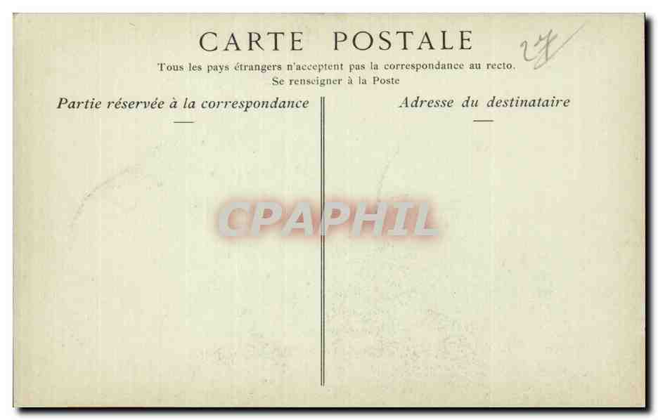 CPA Evreux Maison du grand veneur cour interieure (1691) Cerf — Rückseite