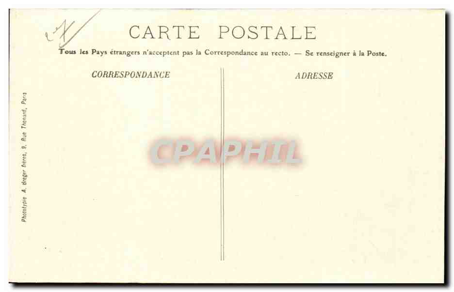 CPA Evreux Environs Chateau de Saint Aubin d Ecrosville — Rückseite