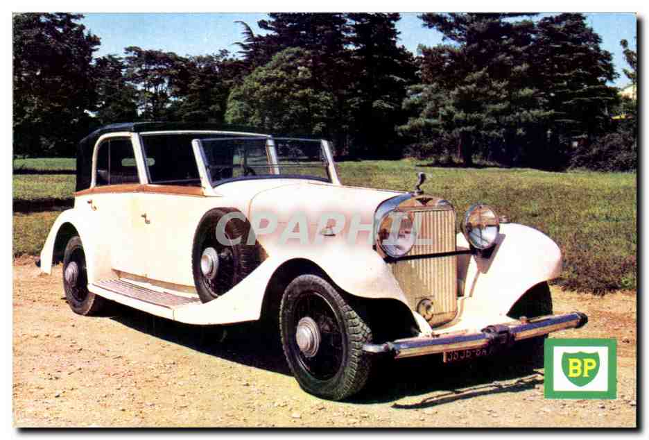 Ticket Musee de l auto BP Hispano Suiza 1934 Musee de Rochetaille sur Saone Automobile Voiture