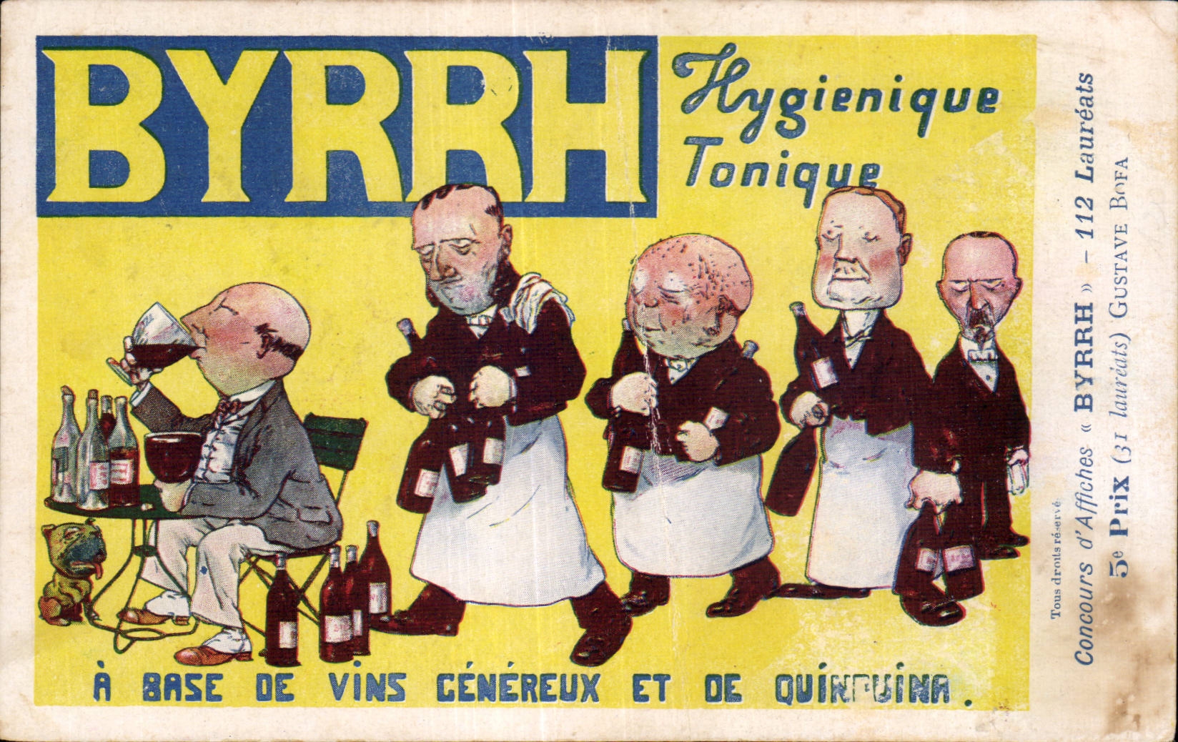 CPSM Byrrh Hygienique et tonique 