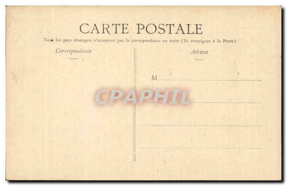 CPA Publicite Byrrh Tonique Alcool — Rückseite