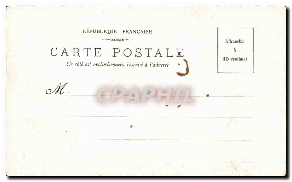 CPA Publicite Chocolat Vinay Chevaux Horse — Rückseite