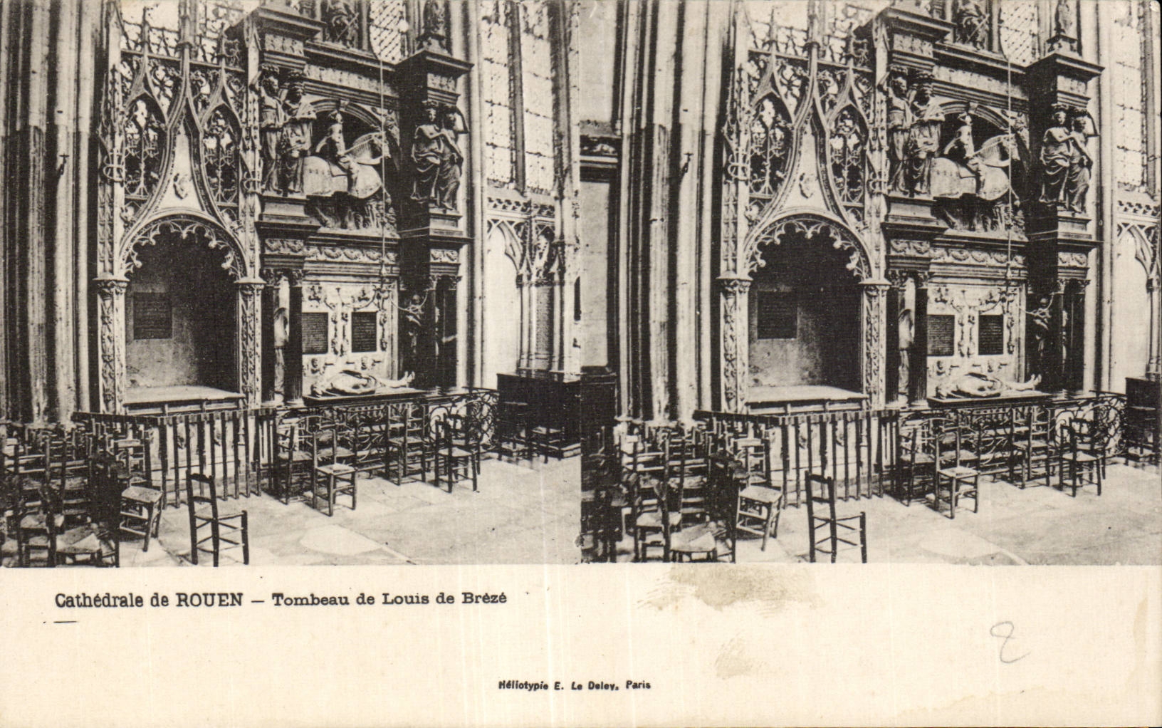 CPA Cathedrale de Rouen Tombeau de Louis de Breze