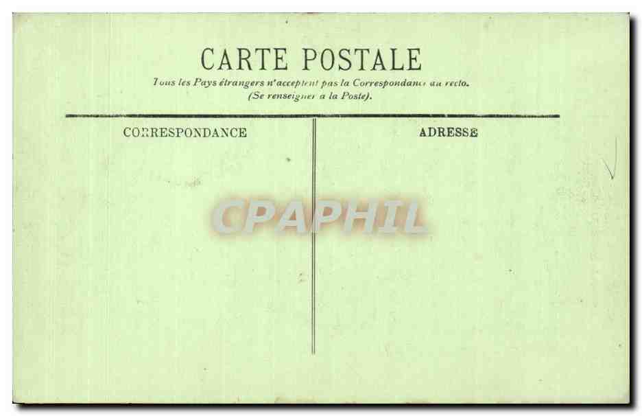 CPA Luxembourg Le Drei Eichel  — Verso