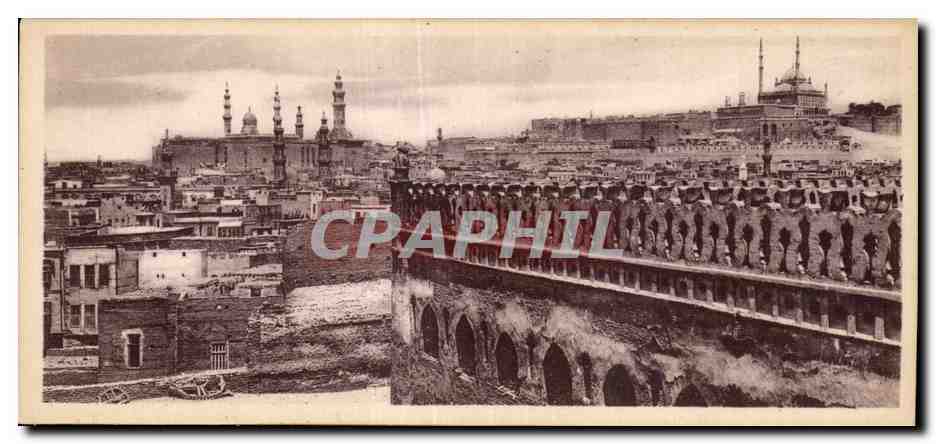 Afrique - Africa - Egypte - Egypt - Le Caire - Cairo - - Vue Generale vers la Citadelle - CPA 
