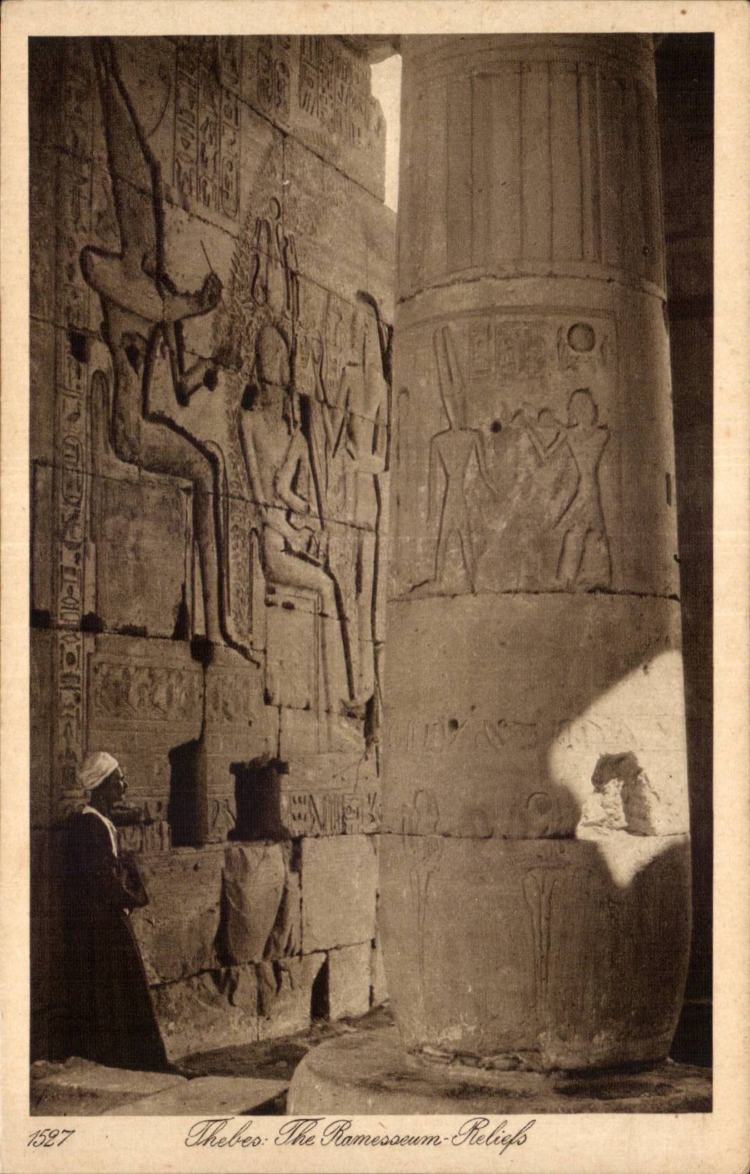 Afrique - Africa - Egypte - Egypt - Thebes - Reliefs - CPA 