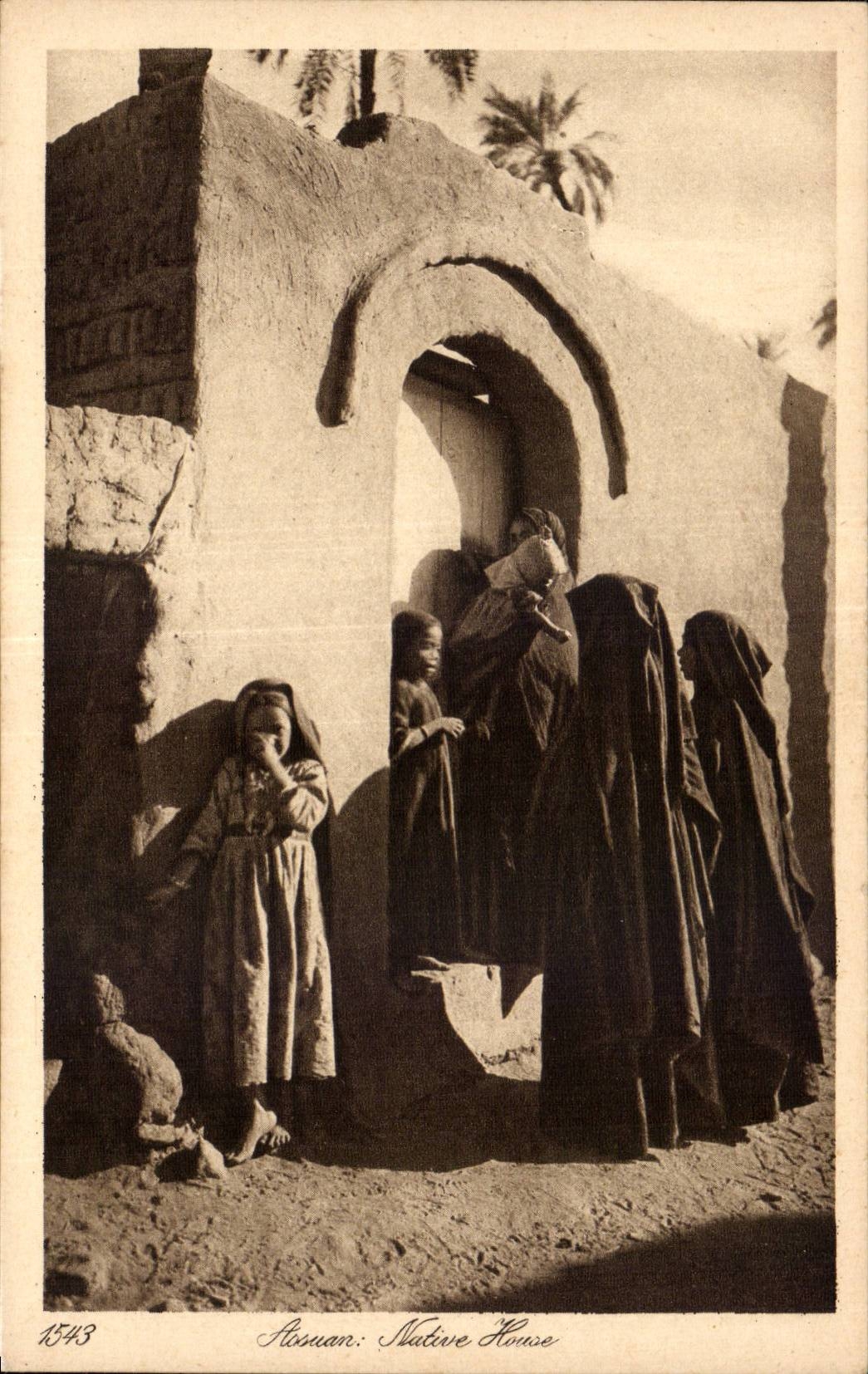 Afrique - Africa - Egypte - Egypt - Native House - CPA 
