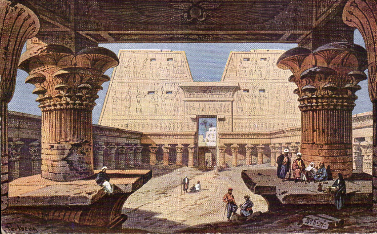Afrique - Africa - Egypte - Egypt - Tempel Edfou - Temple of Edfoo - CPA 