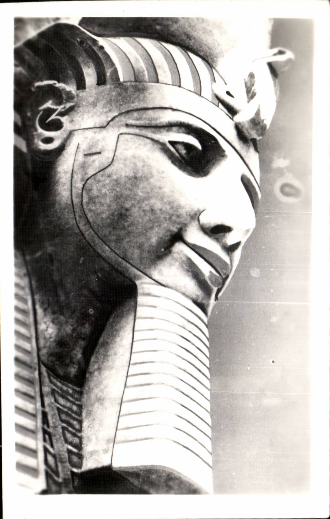 Memphis — Colossal Statue of Ramses II — Pub. & Copyright Lehnhert & Lindrock, Cairo