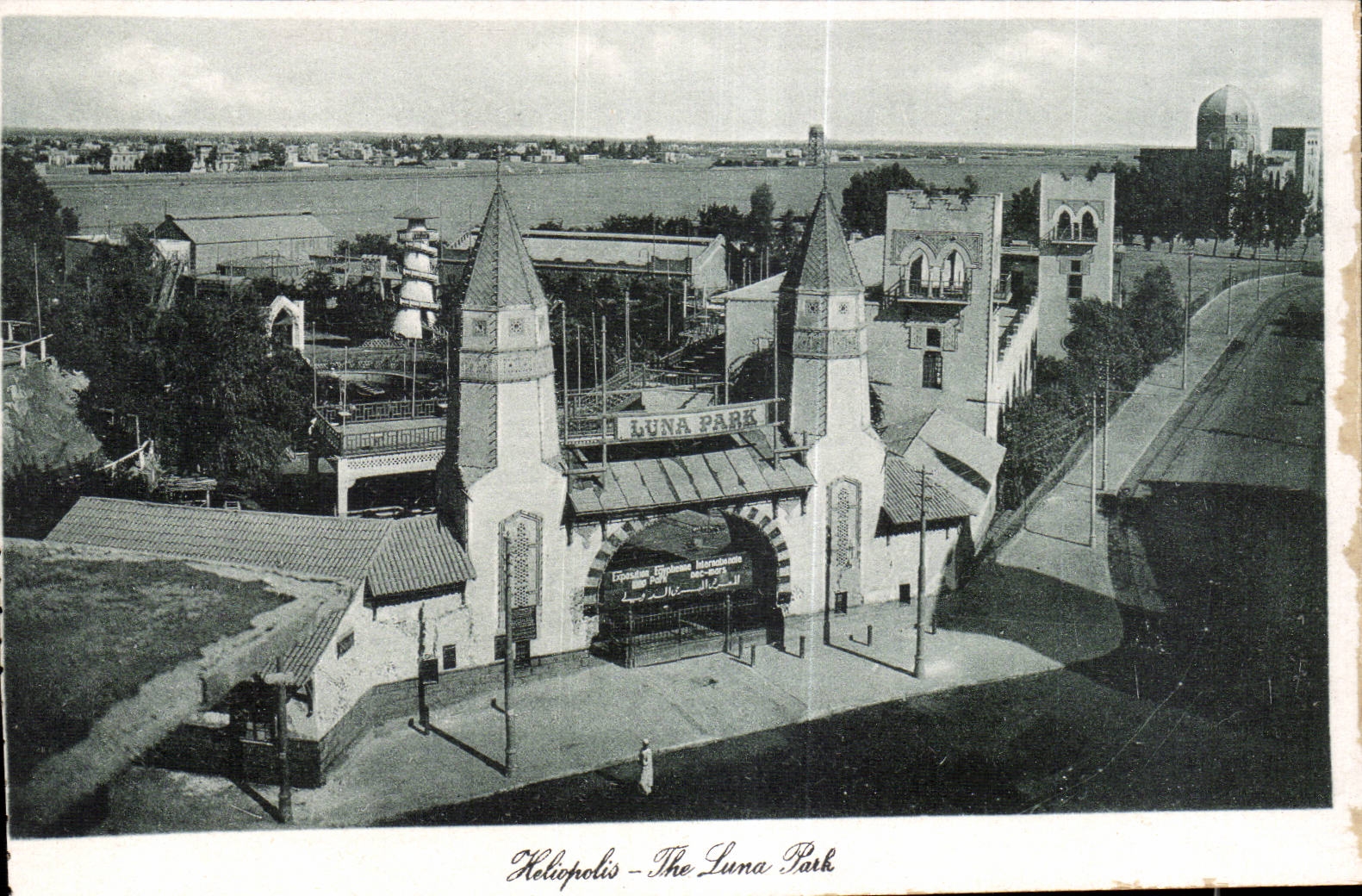 Héliopolis - The Luna Park — Éditeur Lehner & Landrock, n° 1194