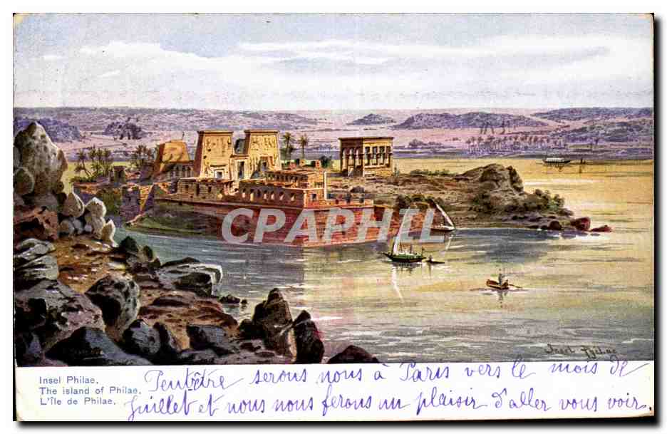 Afrique - Africa - Egypte - Egypt - Island of Philae - CPA 