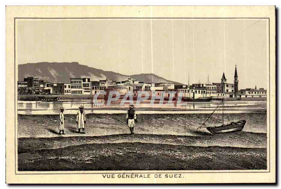 Afrique - Africa - Egypte - Egypt - Vue Generale de Suez - CPA 