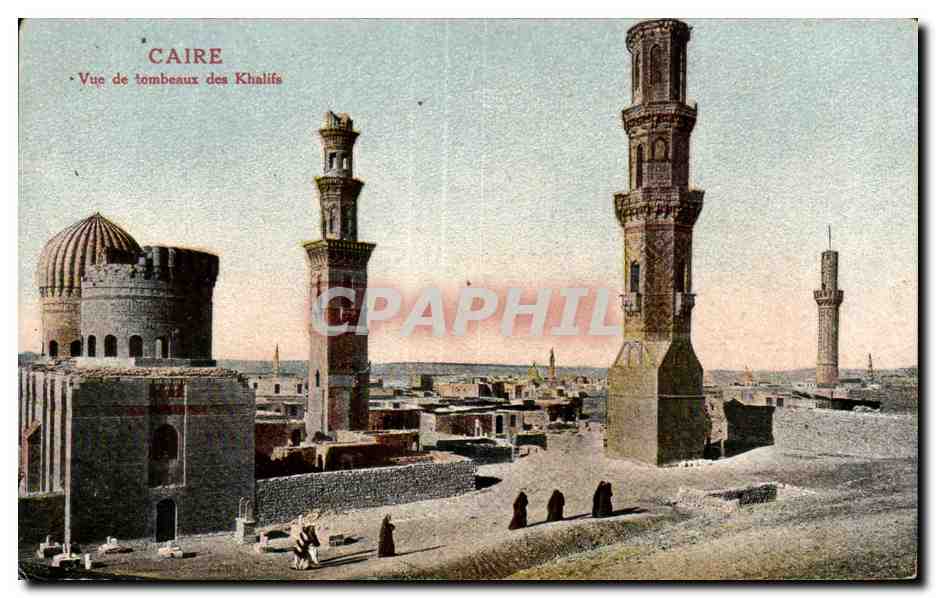CPA Caire Vue de Tombeaux des Khalife Egypt Egypte