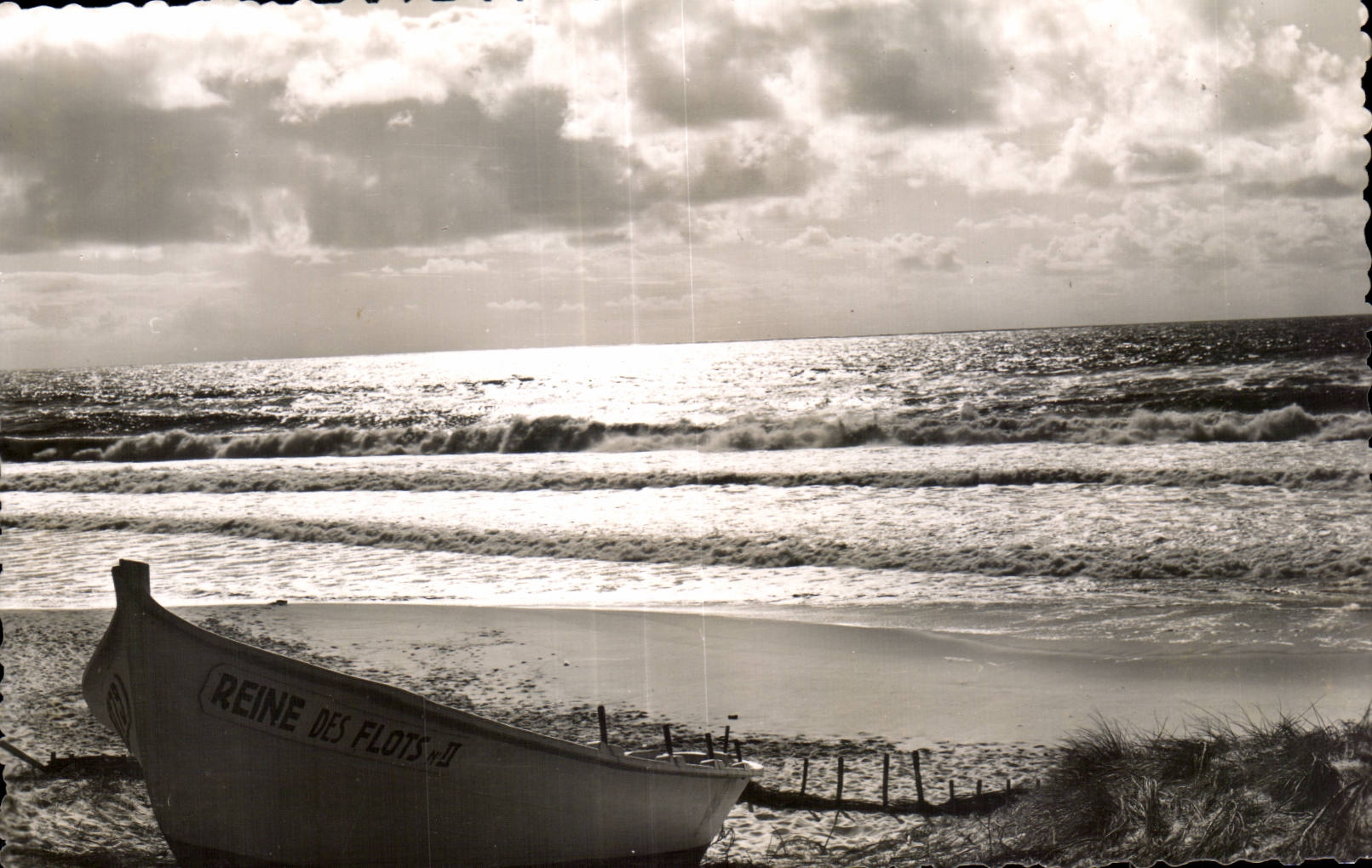 CPA Lacanau Ocean Contre jour sur l Ocean