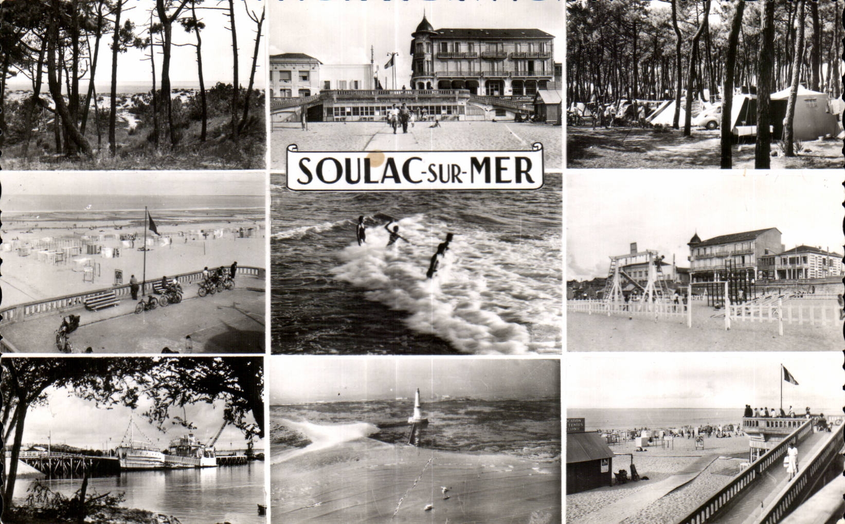 CPA Soulac sur Mer De La Faret de Pins