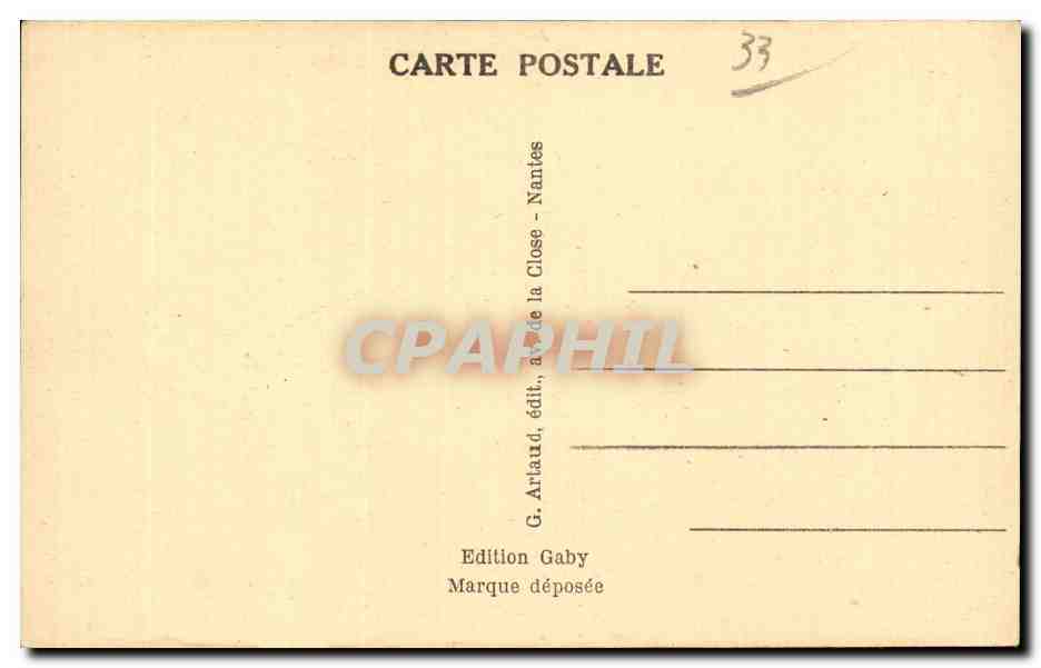 Saint-Émilion (Gironde) — La Porte Ouest de l'Église Collégiale — Édition Gaby — Reverso